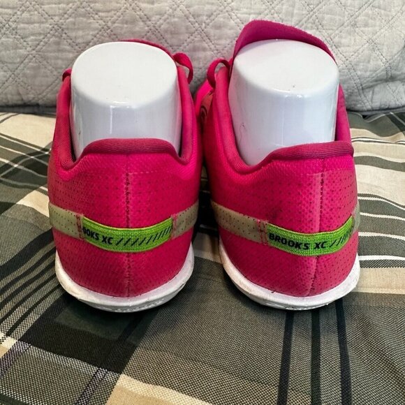 Brooks Draft XC Sneakers Womens Sz 11.5 Pink Cross Country‎ Track Spikes Shoes - Picture 6 of 11